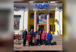 В кинотеатре "Мир" г.Гомеля состоялся показ хроникально-документального фильма «История Великой Победы»