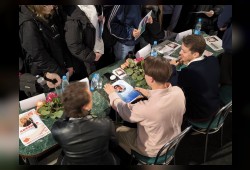 В кинотеатре «Беларусь» Речицкого филиала КУП «Гомелькиновидеопрокат» с большим успехом состоялась творческая встреча со съемочной группой фильма «Классная»