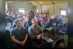 В рамках Республиканской военно-прикладной игры «Прорыв», проходящей на базе учебного полигона БелГУТа, специалистами КУП «Гомелькиновидеопрокат» была организована работа полевого кинотеатра