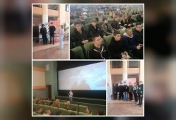 В кинотеатре «Родина» Жлобинского филиала КУП «Гомелькиновидеопрокат» состоялась премьера нового фильма Национальной киностудии «Беларусьфильм» – «Одно на двоих»